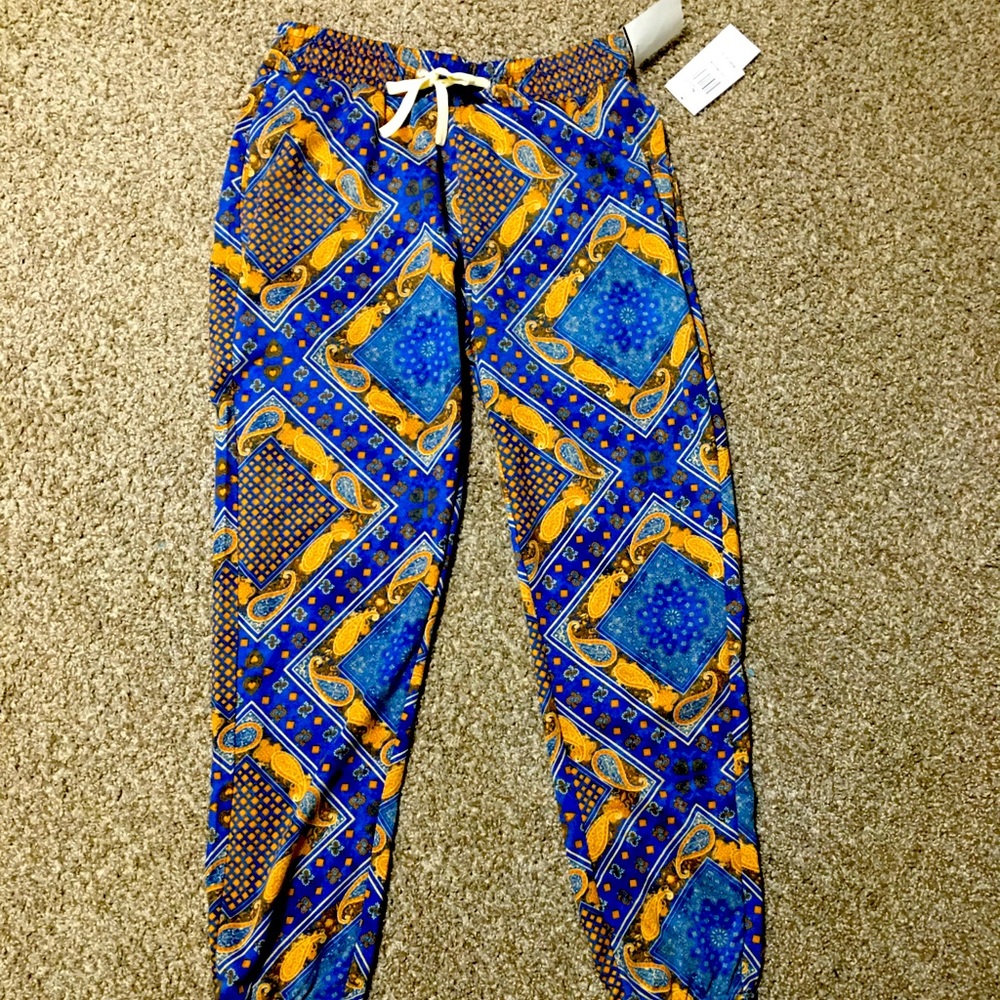 Fresh Prints of Bel Air Blue Joggers